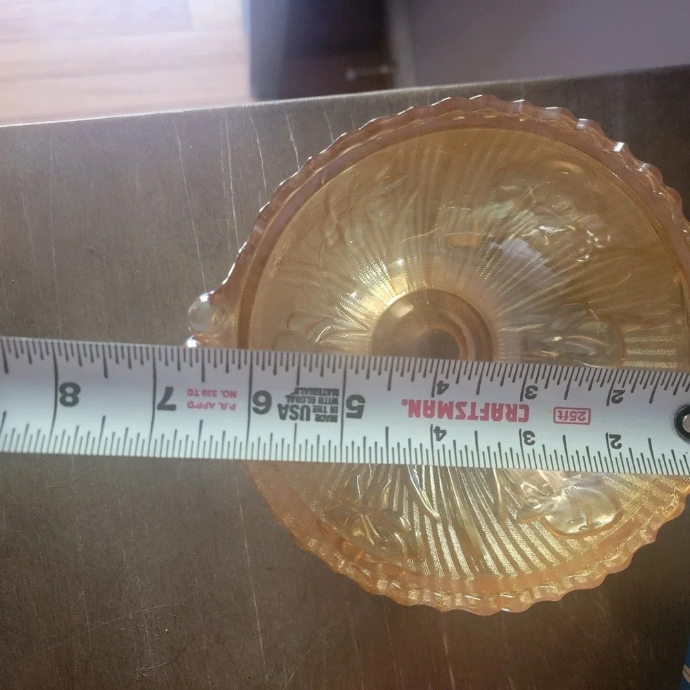 Vintage Antique Classics Jeanette Glass Company Nut Or‎ candy Dish ~ New!
